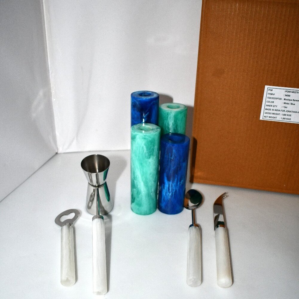 Jonathon Adler  Como Barware Set # 34088  NIB